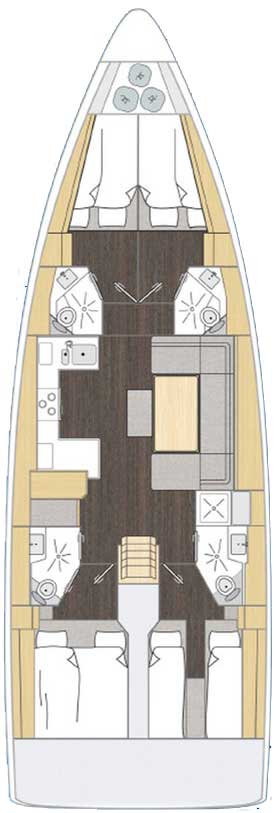 Bavaria C46 „Sealark“ – fotka 12