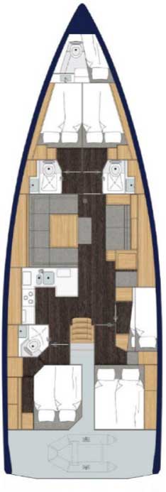 Bavaria C50 Style „Juana“ – fotka 18