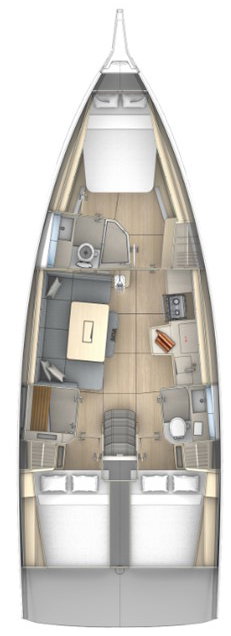 Dufour 41 Performance - 3 cab. „Inspire II“ – fotka 12