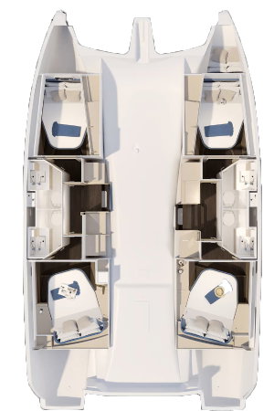 Fountaine Pajot New 41 Quatuor 4 „Auriga“ – fotka 10