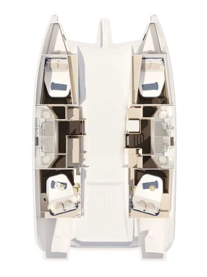 Fountaine Pajot New 44 Quatour „Blue Escape“ – fotka 20