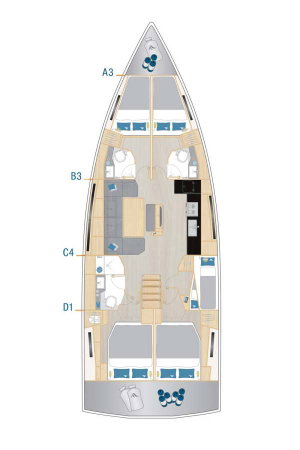 Hanse 460 „Mare Morea“ – fotka 23
