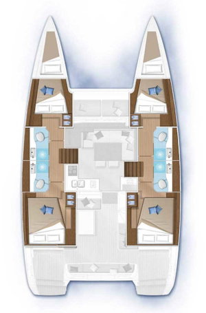 Lagoon 40 „Blue“ – fotka 26