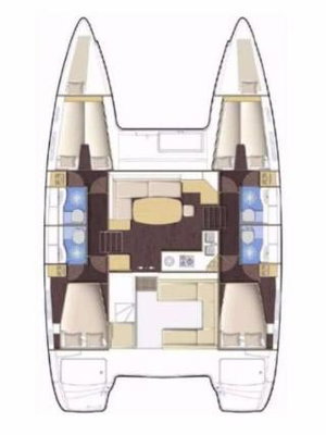 Lagoon 400 „Pagomo nayan“ – fotka 38