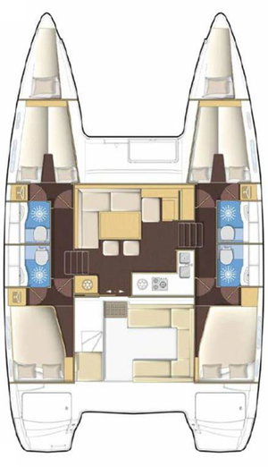Lagoon 400 S2 „Miss Moneypenny“ – fotka 22