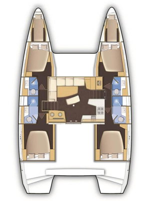 Lagoon 42 „Adriana 2“ – fotka 24