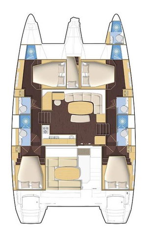 Lagoon 421 „Patch Work“ – fotka 27