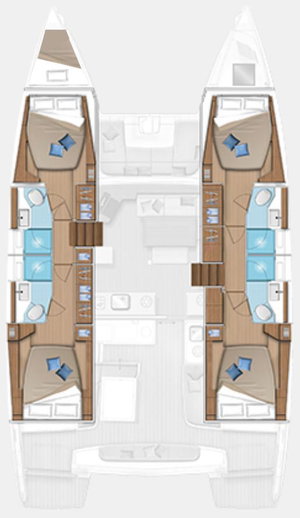 Lagoon 46 „Blu“ – fotka 23