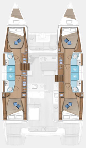 Lagoon 46 „Mare Azul“ – fotka 35