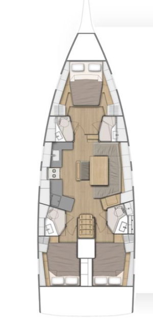 Oceanis 46.1 Performance Line „Salina“ – fotka 12