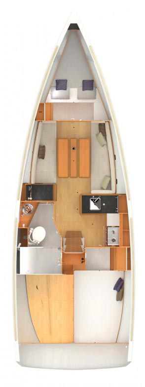 Sun Odyssey 349 „Glasswing“ – fotka 8