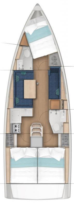 Sun Odyssey 380 „Bella Mia“ – fotka 12