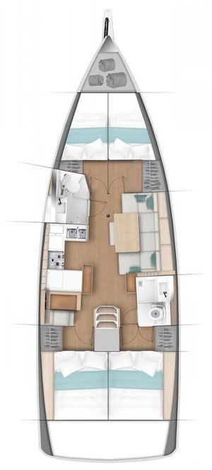 Sun Odyssey 440 „Roma“ – fotka 15