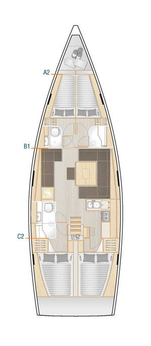Hanse 458 „Adagio“ – fotka 17