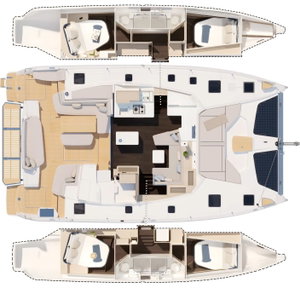 Fountaine Pajot New 44 Quatour „Ace of Sails“ – fotka 27